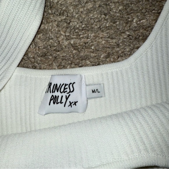 Princess Polly - The Gracie Knit Mini Dress - White, M/L - Picture 7 of 7